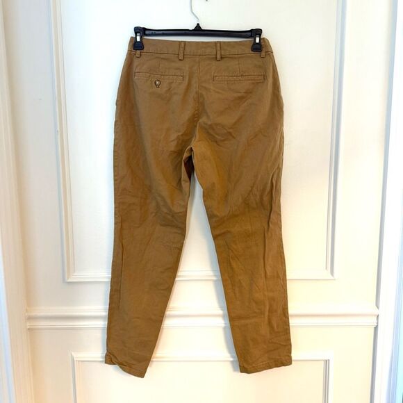 Old Navy Tan Athletic Built in Flex Stretch Chino khaki Pants Size 30X30 - Picture 7 of 10